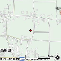 長野県安曇野市穂高柏原1182-1周辺の地図