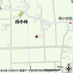 栃木県小山市南小林453周辺の地図