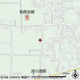 長野県安曇野市穂高柏原715周辺の地図