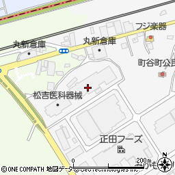 栃木県佐野市町谷町2942-2周辺の地図