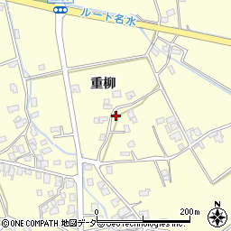 長野県安曇野市豊科南穂高5366-1周辺の地図