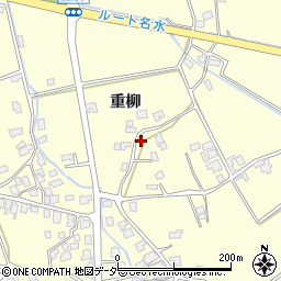 長野県安曇野市豊科南穂高重柳5366周辺の地図