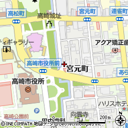 宮元町薬局周辺の地図