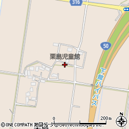 栗島児童館周辺の地図