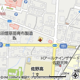 カギの１１０番生活救急車　佐野市・佐野駅前・佐野市役所前・大橋町・赤坂町・受付センター周辺の地図