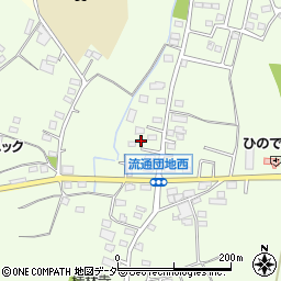 群馬県伊勢崎市日乃出町1211-1周辺の地図