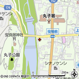 丸子公民館周辺の地図