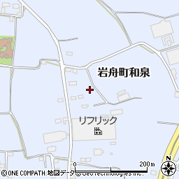 栃木県栃木市岩舟町和泉1226周辺の地図