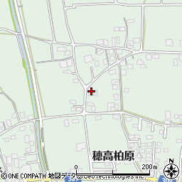 長野県安曇野市穂高柏原1255周辺の地図