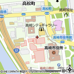 〒370-0829 群馬県高崎市高松町の地図