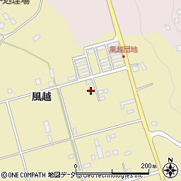 長野県北佐久郡軽井沢町発地風越周辺の地図