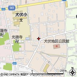 栃木県佐野市犬伏下町1811-7周辺の地図