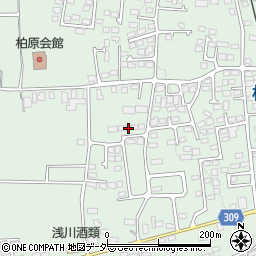 長野県安曇野市穂高柏原1135周辺の地図