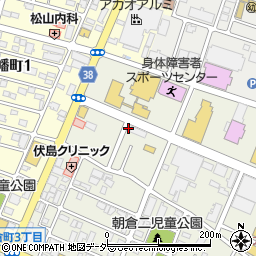 よいち餃子大王 足利店周辺の地図