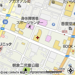 栃木トヨタ自動車朝倉店周辺の地図