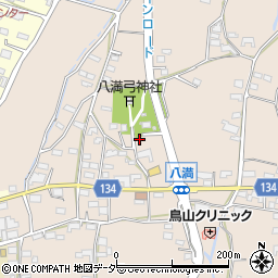 長野県小諸市八満22周辺の地図