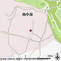 茨城県笠間市南小泉1484周辺の地図