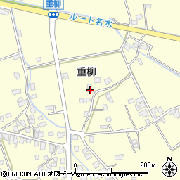 長野県安曇野市豊科南穂高重柳5364-1周辺の地図