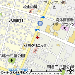 栃木県足利市朝倉町268-2周辺の地図