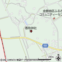 香取神社周辺の地図