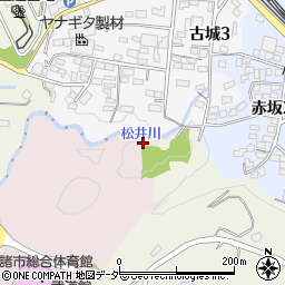 松井川周辺の地図