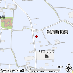栃木県栃木市岩舟町和泉1225周辺の地図