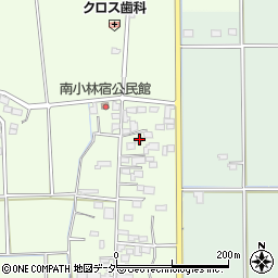 栃木県小山市南小林56周辺の地図