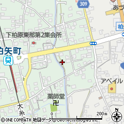 長野県安曇野市穂高柏原895周辺の地図