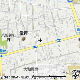 栃木県佐野市堀米町282周辺の地図