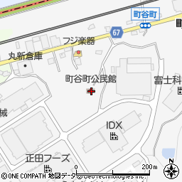 栃木県佐野市町谷町222周辺の地図