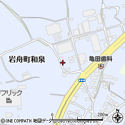栃木県栃木市岩舟町和泉682周辺の地図