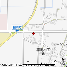 栃木県足利市稲岡町22周辺の地図