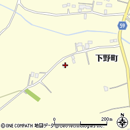 茨城県水戸市下野町656周辺の地図