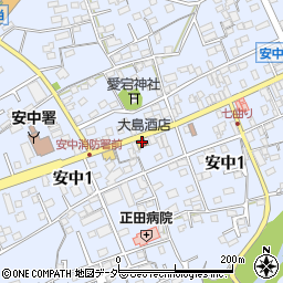 大島酒店周辺の地図
