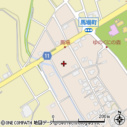 石川県小松市馬場町わ周辺の地図