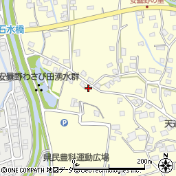 長野県安曇野市豊科南穂高重柳4990-7周辺の地図