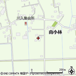 栃木県小山市南小林540周辺の地図