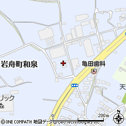 栃木県栃木市岩舟町和泉681周辺の地図
