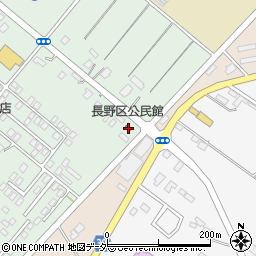 長野区公民館周辺の地図