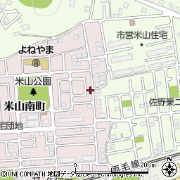 栃木県佐野市米山南町53-31周辺の地図