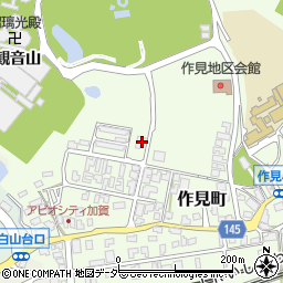 石川県加賀市作見町ヲ78周辺の地図