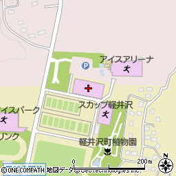 軽井沢風越公園総合体育館周辺の地図