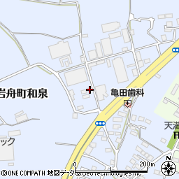 栃木県栃木市岩舟町和泉680周辺の地図