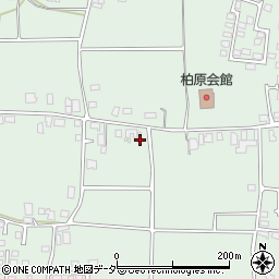 長野県安曇野市穂高柏原1162周辺の地図