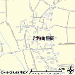 栃木県栃木市岩舟町畳岡周辺の地図
