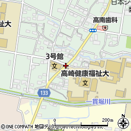 高崎健康福祉大学周辺の地図