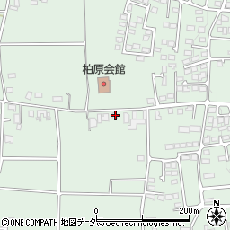 長野県安曇野市穂高柏原1152周辺の地図