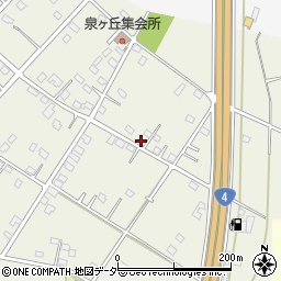 栃木県小山市中久喜1523-52周辺の地図