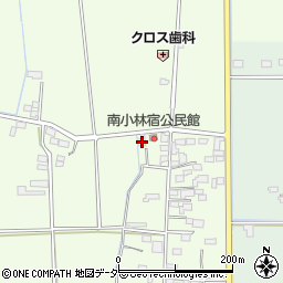 栃木県小山市南小林189周辺の地図