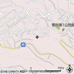 群馬県高崎市乗附町1491-11周辺の地図